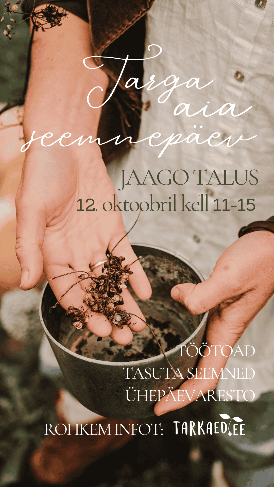 targa aia seemnepäev